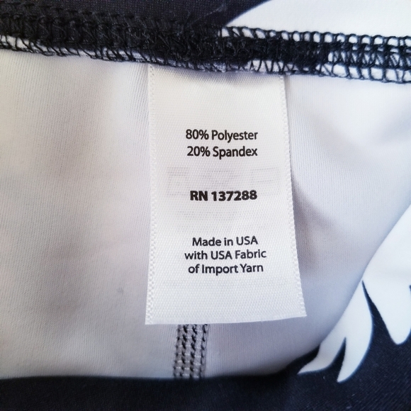 Year of ours women's daisy Veronica floral-print stretch leggings size XS - Picture 6 of 7